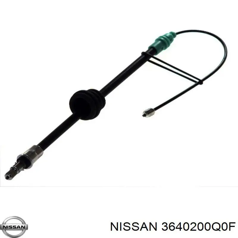 3640200Q0F Nissan cable de freno de mano delantero
