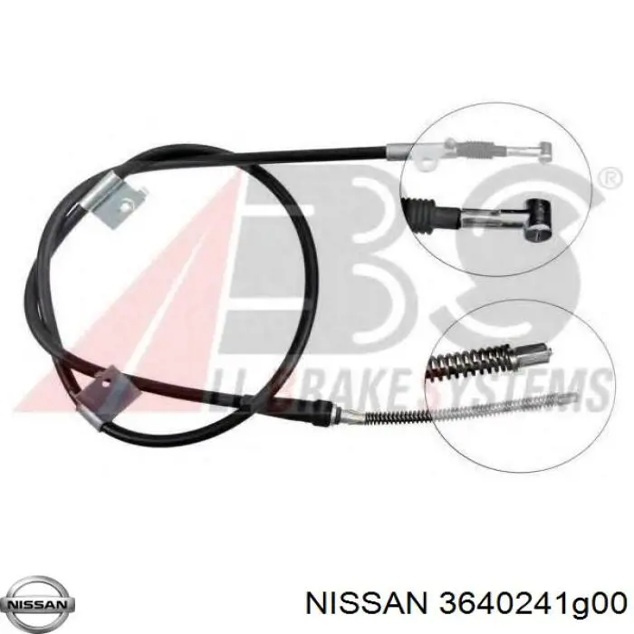 Cable del freno de estacionamiento delantero Nissan/Infiniti 3640241G00 precio, desde 79,35 EUR