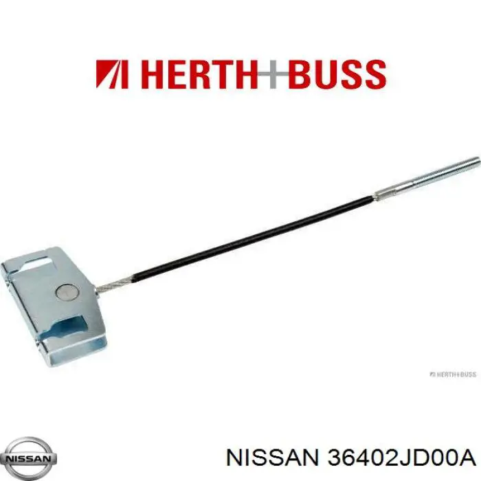 Cable de freno de mano delantero para Nissan Qashqai (J10)