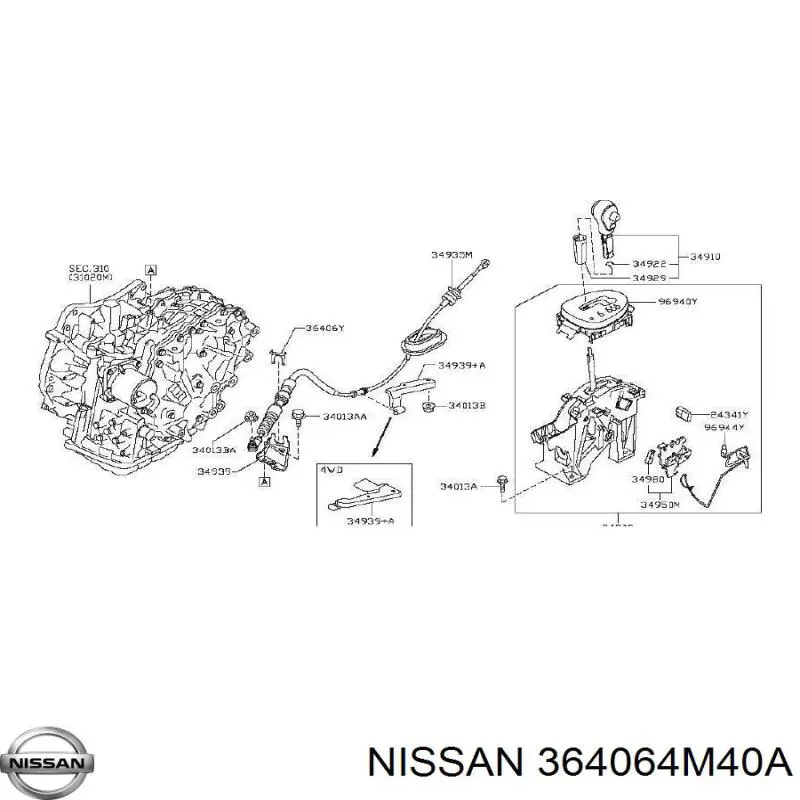  Nissan/Infiniti 364064M40A precio, desde 14,88 EUR