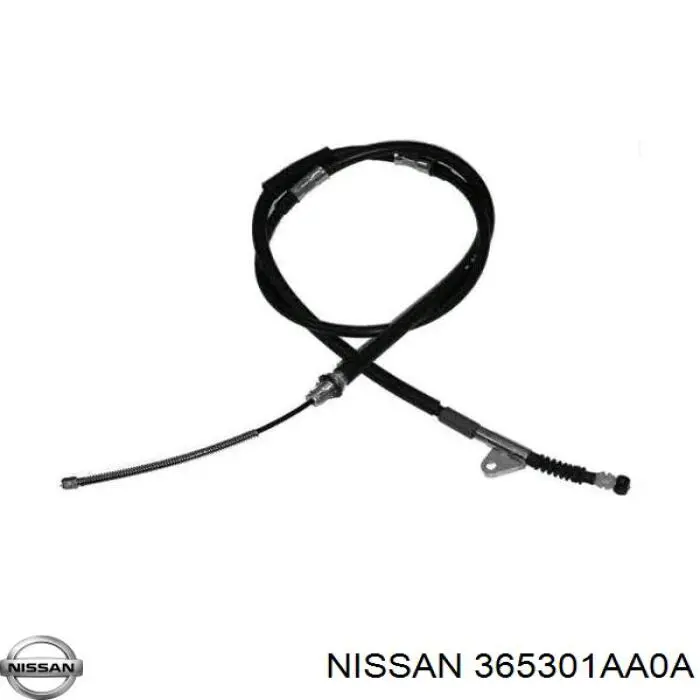 365301AA0A Nissan cable de freno de mano trasero derecho