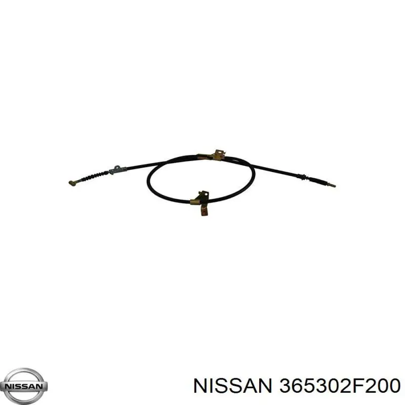 Cable de freno de mano trasero derecho 1469127 Ford
