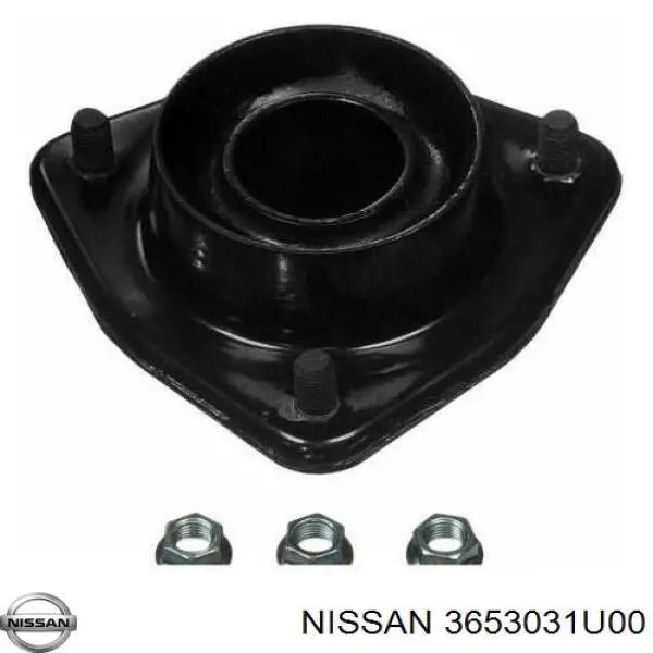 3653031U00 Nissan cable de freno de mano trasero derecho