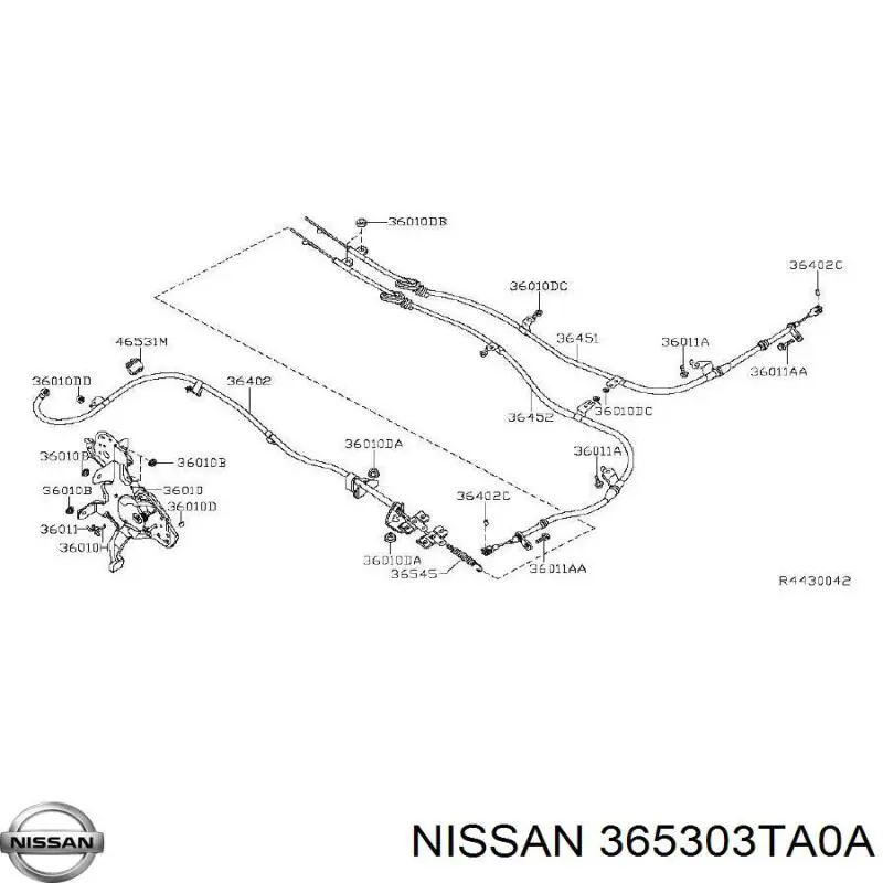 365303TA0A Nissan