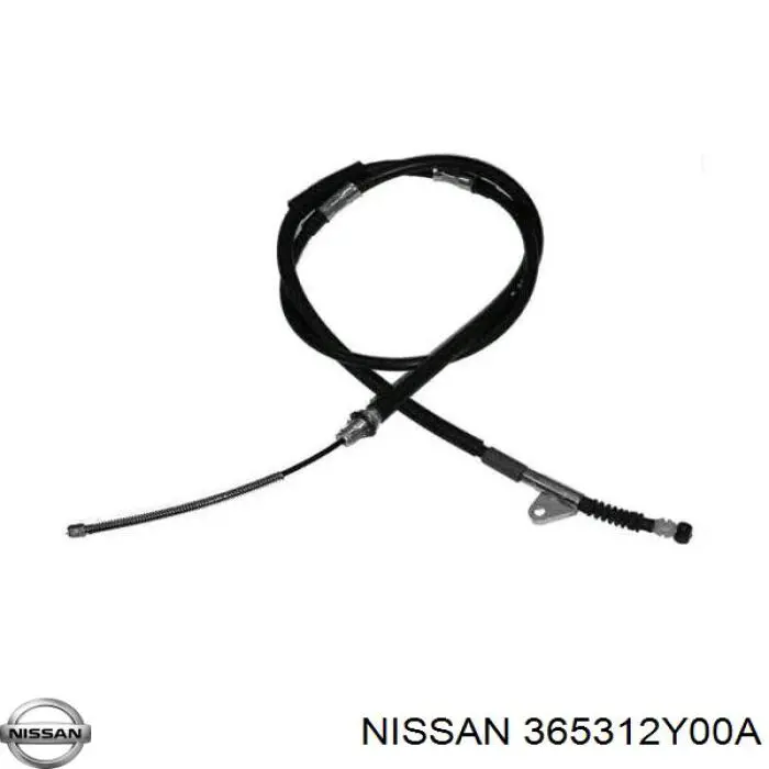 365312Y00A Nissan cable de freno de mano trasero izquierdo