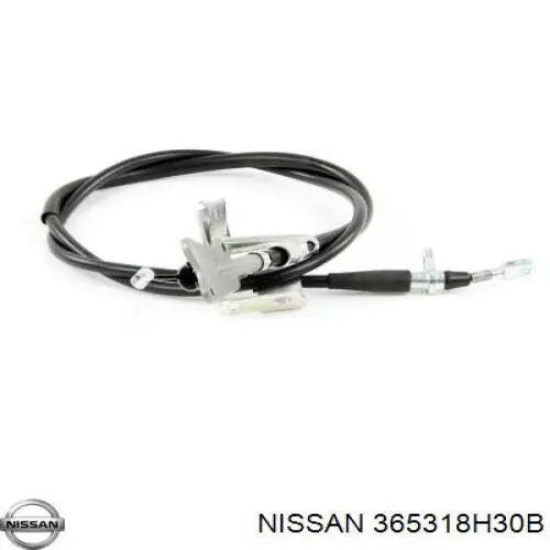 365318H30B Nissan cable de freno de mano trasero izquierdo