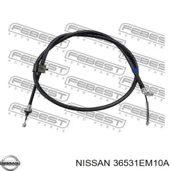Cable de freno de mano trasero izquierdo Nissan/Infiniti 36531EM10A precio, desde 26,20 EUR