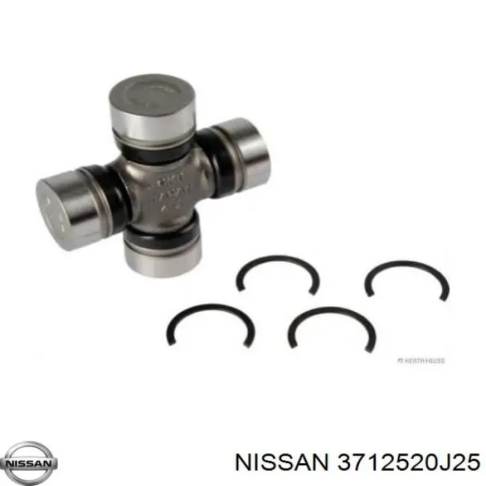 Cruceta del eje de transmisión delantero Nissan/Infiniti 3712501GX5