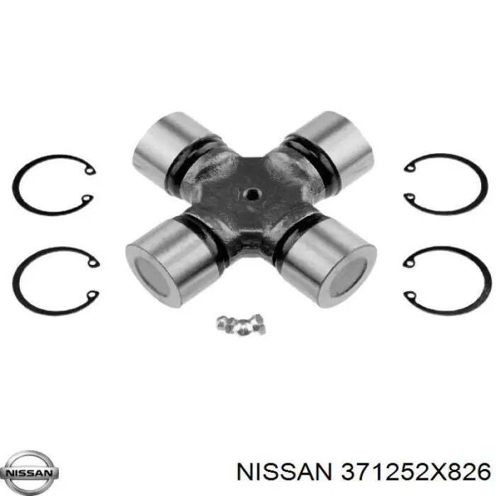Comprar 371252X826 Nissan/Infiniti Cruceta del eje de transmisión delantero