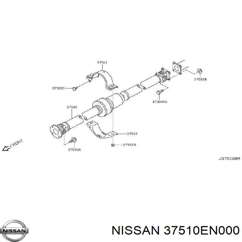 37510EN000 Nissan