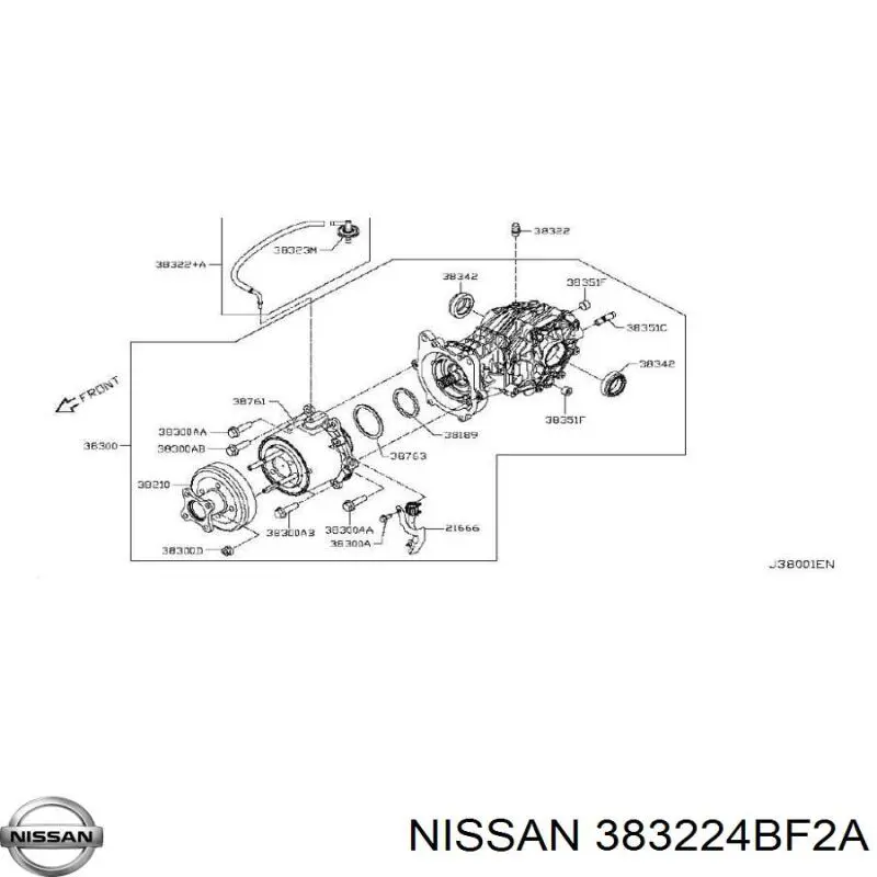 383224BF2A Nissan