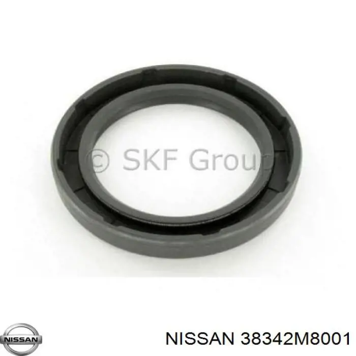 38342M8001 Nissan anillo retén de semieje, eje delantero, izquierdo
