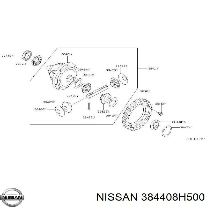 384408H500 Nissan