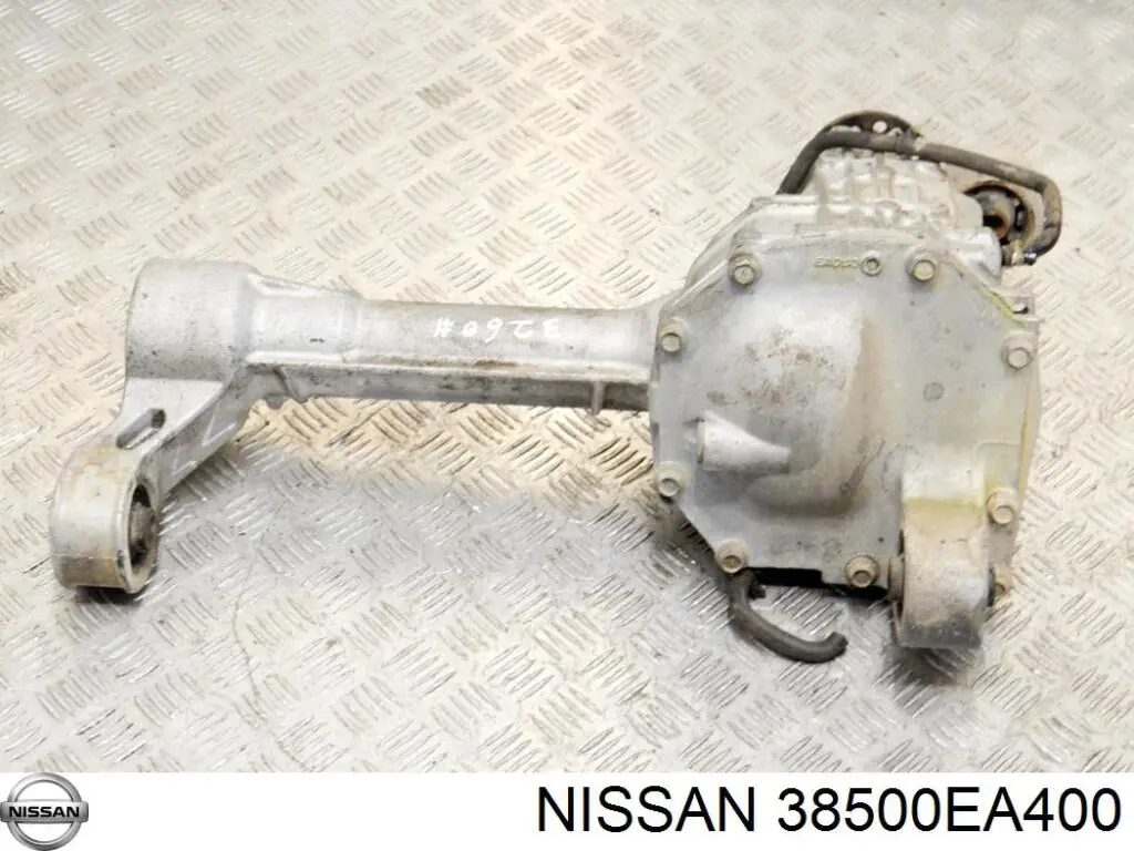 Caja de cambios Eje delantero para Nissan Navara (D40M)