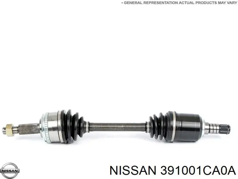 391001CA0A Nissan árbol de transmisión delantero derecho