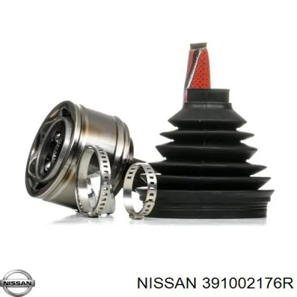 391002176R Nissan árbol de transmisión delantero derecho