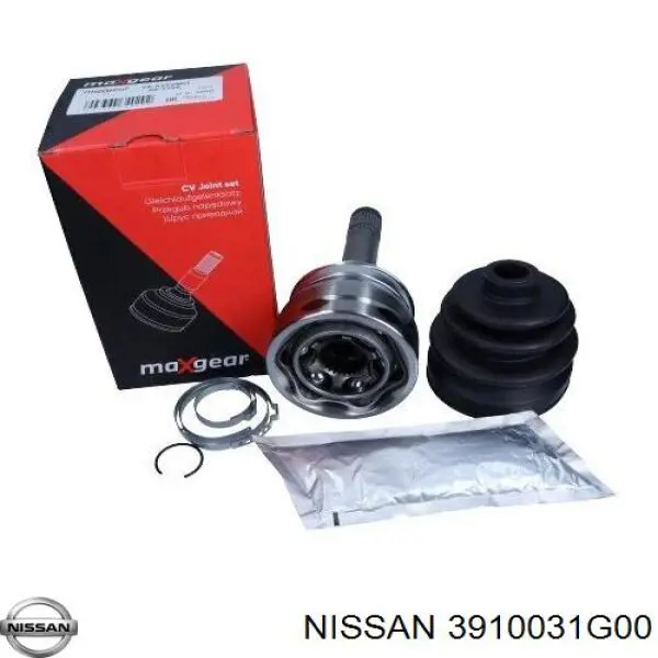 Fuelle, árbol de transmisión delantero exterior para Nissan Pathfinder (R50)