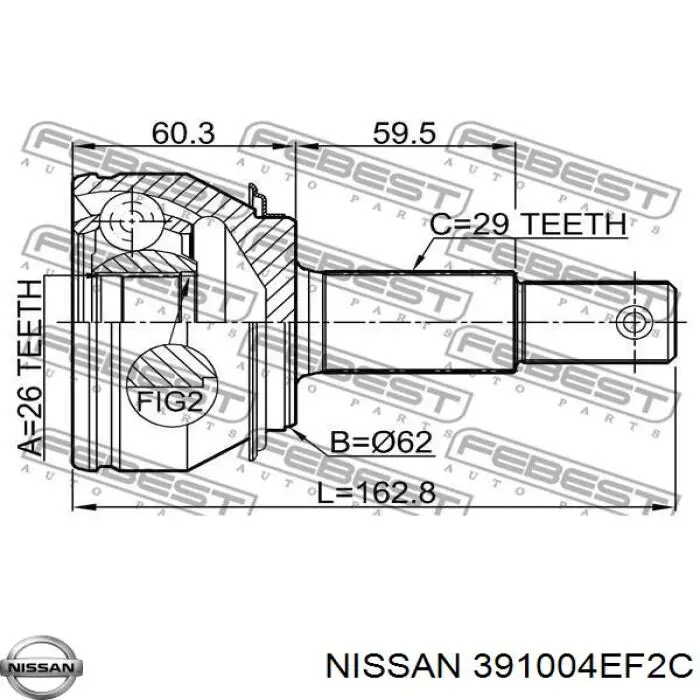 XX391004EF2C Market (OEM)