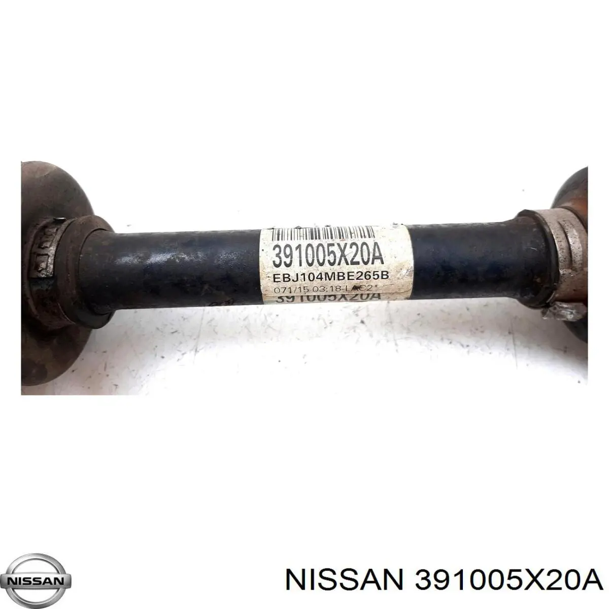 Comprar 391005X20A Nissan/Infiniti Semieje delantero