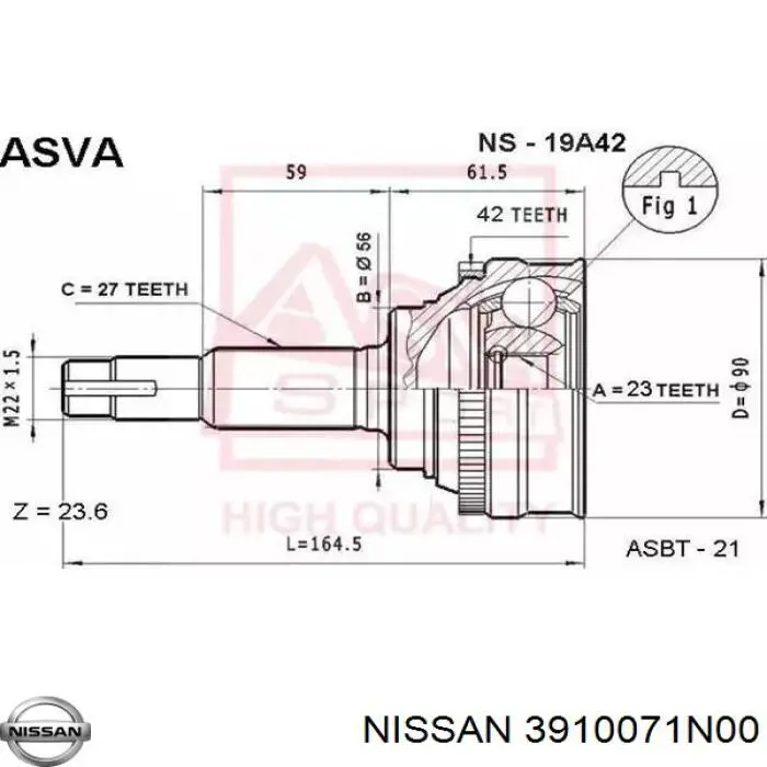 3910071N00 Nissan