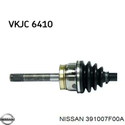 391007F00A Nissan árbol de transmisión delantero