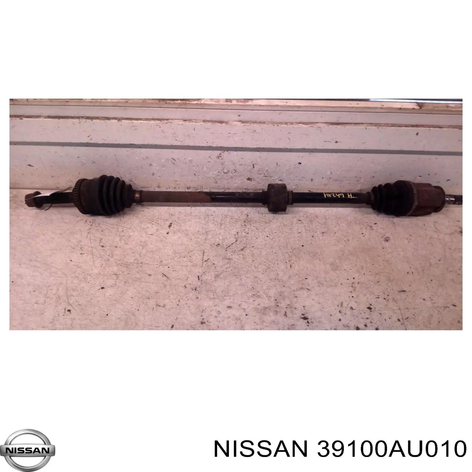 Semieje delantero derecho Nissan/Infiniti 39100AU010 precio, desde 62,44 EUR