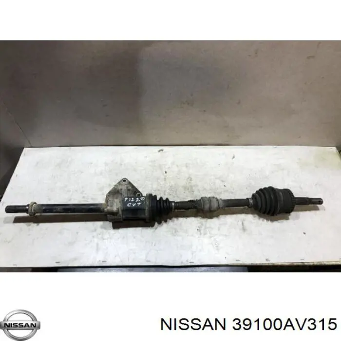 39100AV315 Nissan/Infiniti Semieje delantero derecho