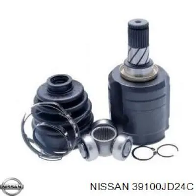 Semieje delantero derecho Nissan/Infiniti 39100JD24C precio, desde 180,86 EUR