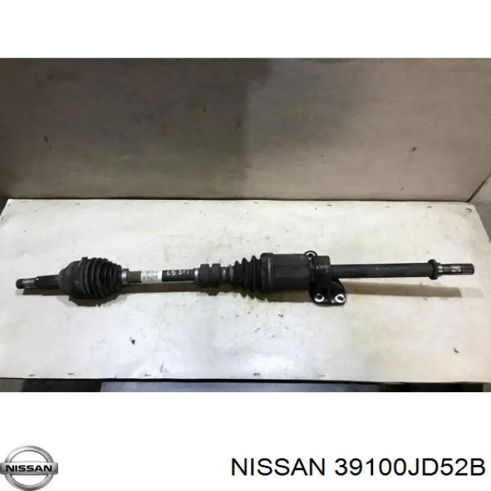 Árbol de transmisión delantero derecho 39100JD52B Nissan/Infiniti