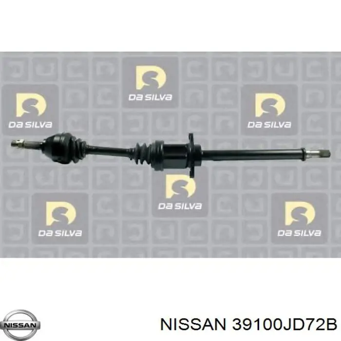 Comprar 39100JD72B Nissan/Infiniti Semieje delantero derecho
