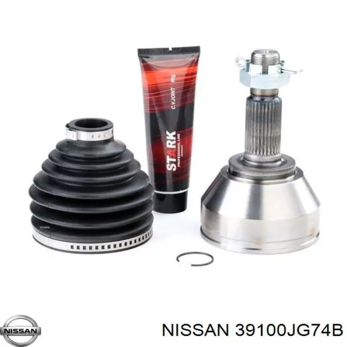 Comprar 39100JG74B Nissan/Infiniti Semieje delantero derecho