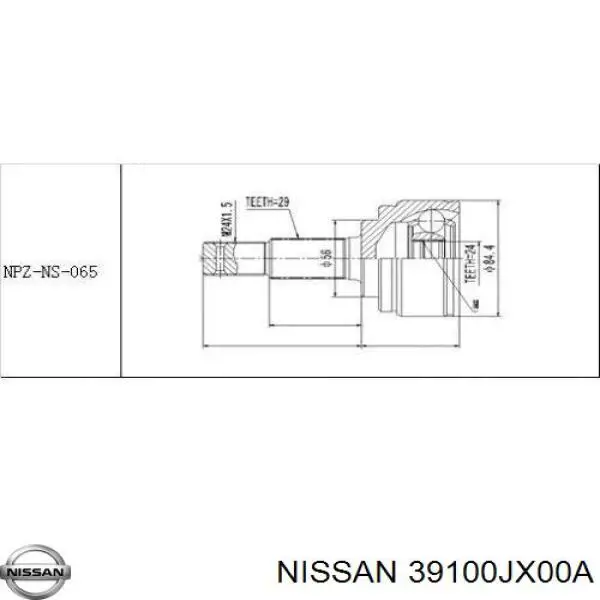 39100JX00A Nissan