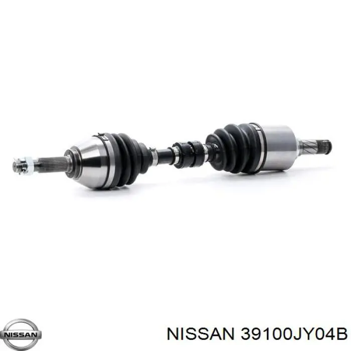 39100JY04B Nissan árbol de transmisión delantero derecho