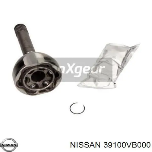 Semieje delantero derecho 39100VB001 Nissan/Infiniti