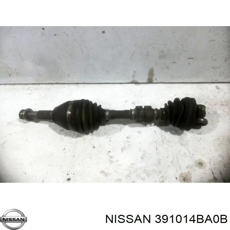 391014BA0B Nissan árbol de transmisión delantero izquierdo
