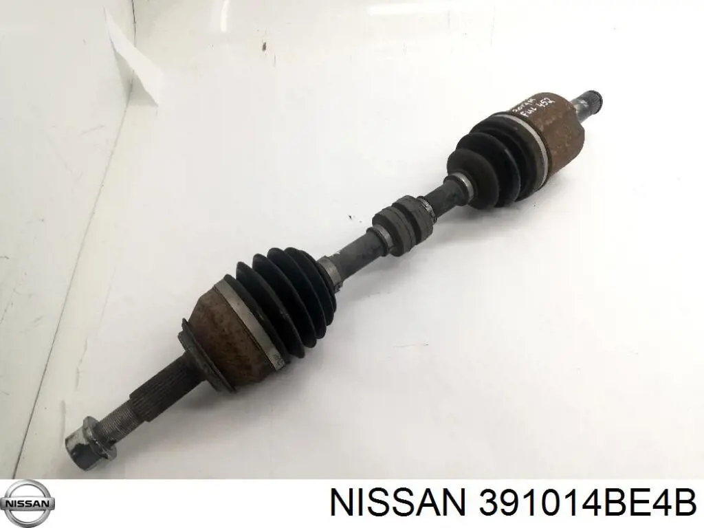 391014BE4B Nissan árbol de transmisión delantero izquierdo