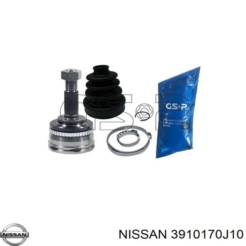 GDS41081 G-Autoparts árbol de transmisión delantero izquierdo