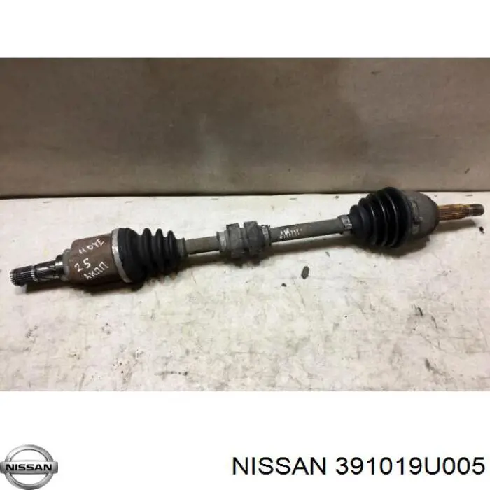 Comprar 391019U005 Nissan/Infiniti Semieje delantero izquierdo