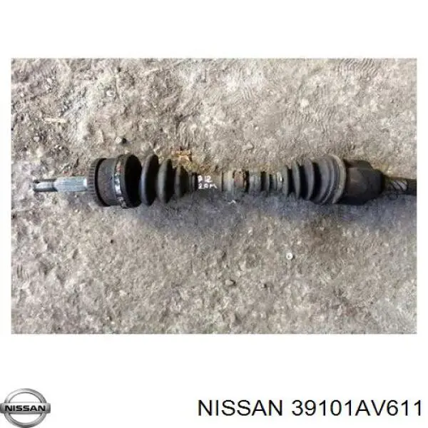 Semieje delantero izquierdo Nissan/Infiniti 39101AV611 precio, desde 63,89 EUR