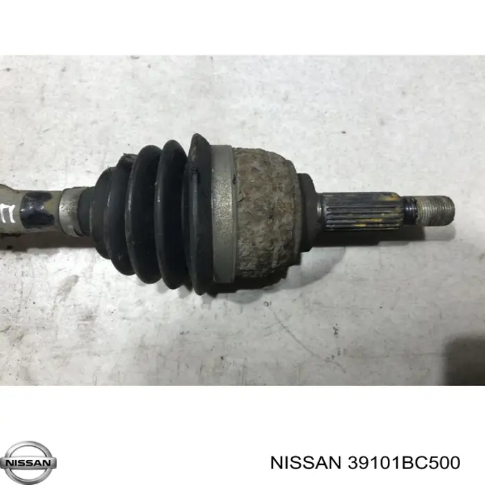 Semieje delantero izquierdo Nissan/Infiniti 39101BC500 precio, desde 76,96 EUR