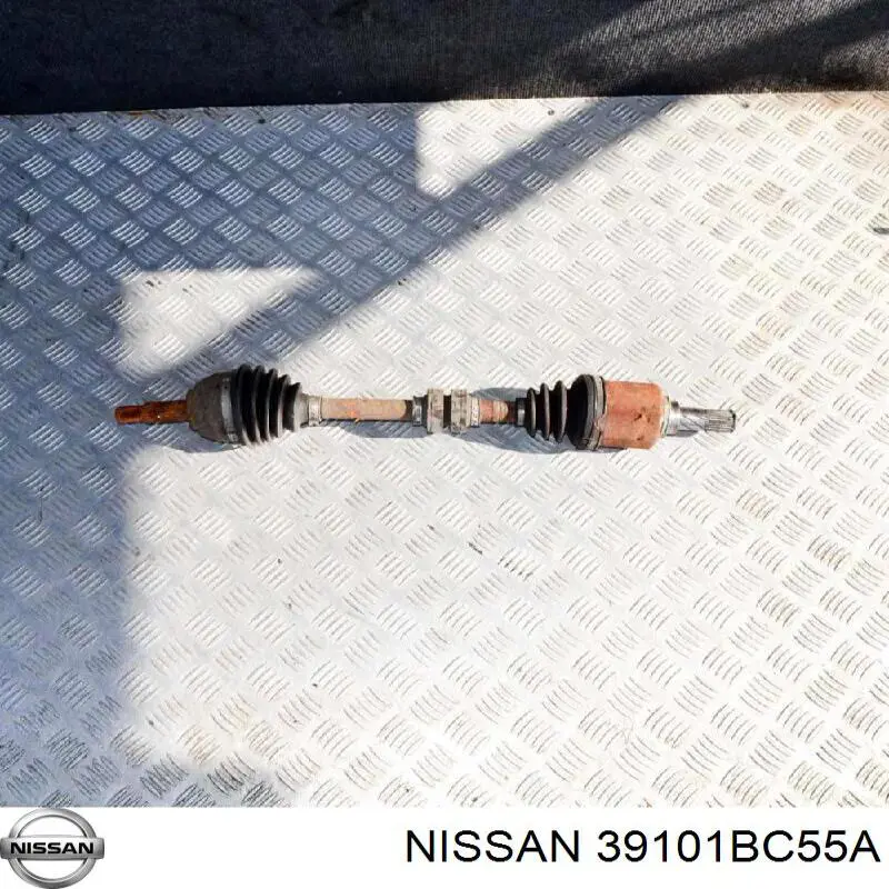 Semieje delantero izquierdo Nissan/Infiniti 39101BC55A precio, desde 76,96 EUR