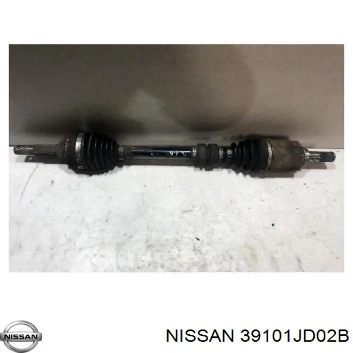 Comprar 39101JD02B Nissan/Infiniti Semieje delantero izquierdo