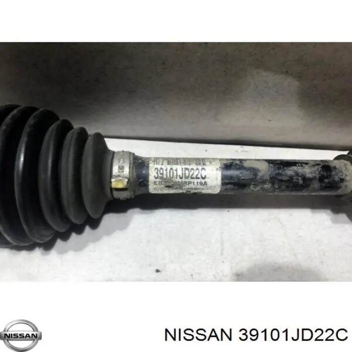 Comprar 39101JD22C Nissan/Infiniti Semieje delantero izquierdo