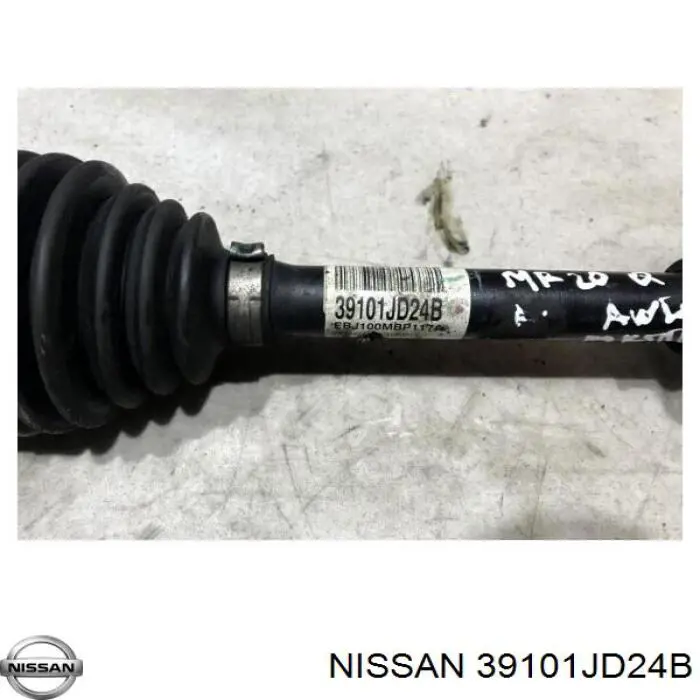 Semieje delantero izquierdo Nissan/Infiniti 39101JD24B precio, desde 121,88 EUR
