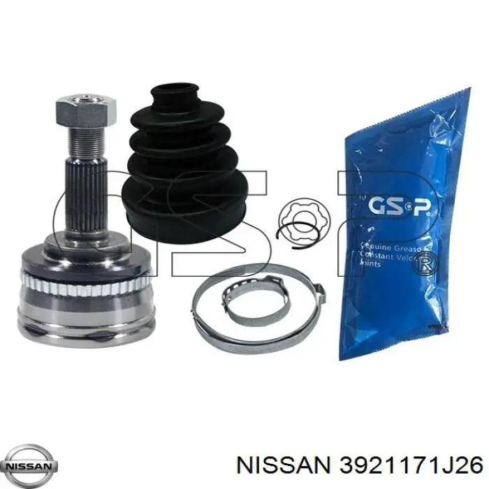 Junta homocinética exterior delantera Nissan/Infiniti 3921171J26 precio, desde 36,31 EUR