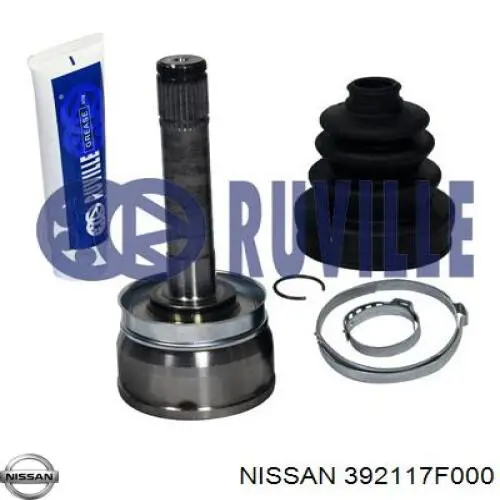 Junta homocinetica 392117F000 Nissan/Infiniti