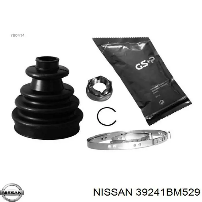 Fuelle, palier delantero exterior Nissan/Infiniti 39241BM529 precio, desde 16,76 EUR