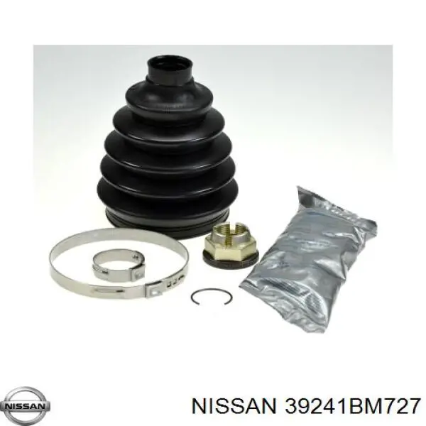 39241BM727 Nissan fuelle, árbol de transmisión delantero exterior