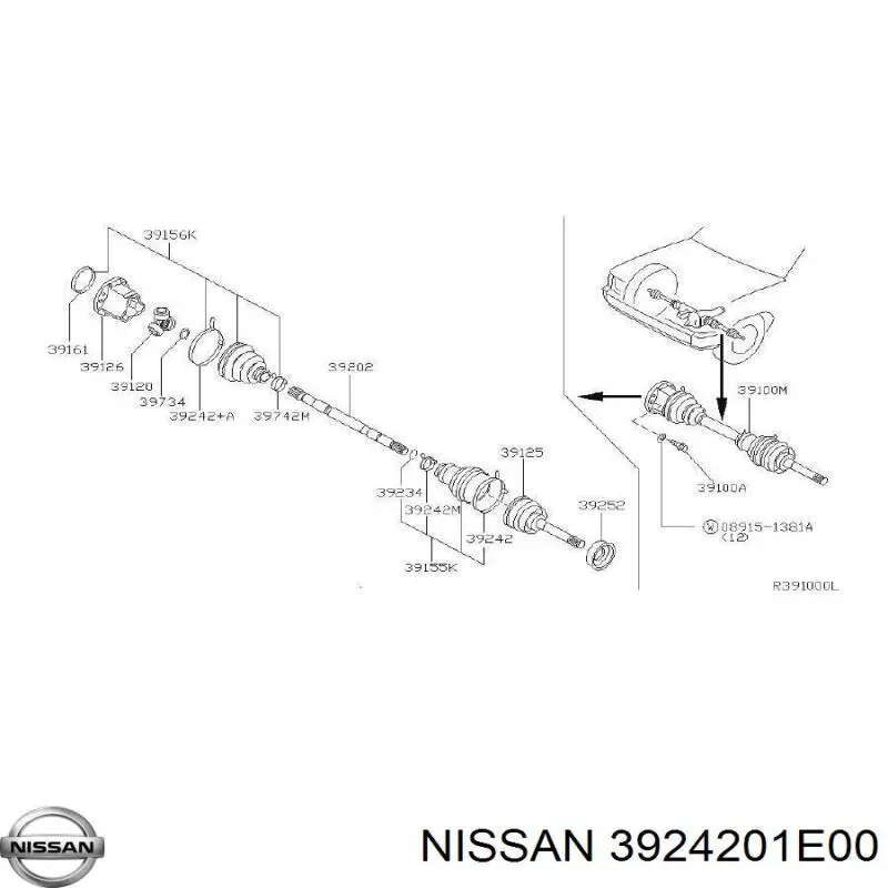 Comprar 3924201E00 Nissan/Infiniti 