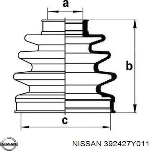 392427Y011 Nissan